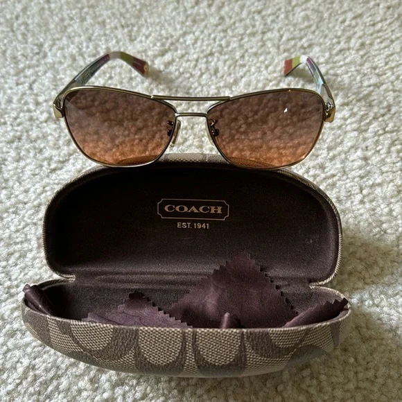 Coach | Accessories | Coach Sunglasses With Case | Poshmark display picture 3